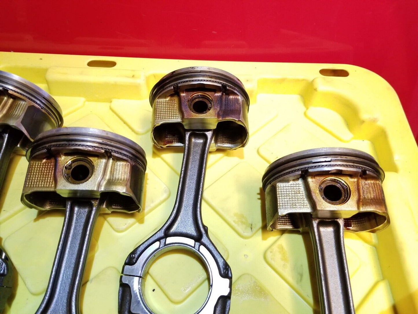 09-13 Infiniti G37 X Piston W/ Connecting Rod 6pcs Vq37vhr OEM ✅