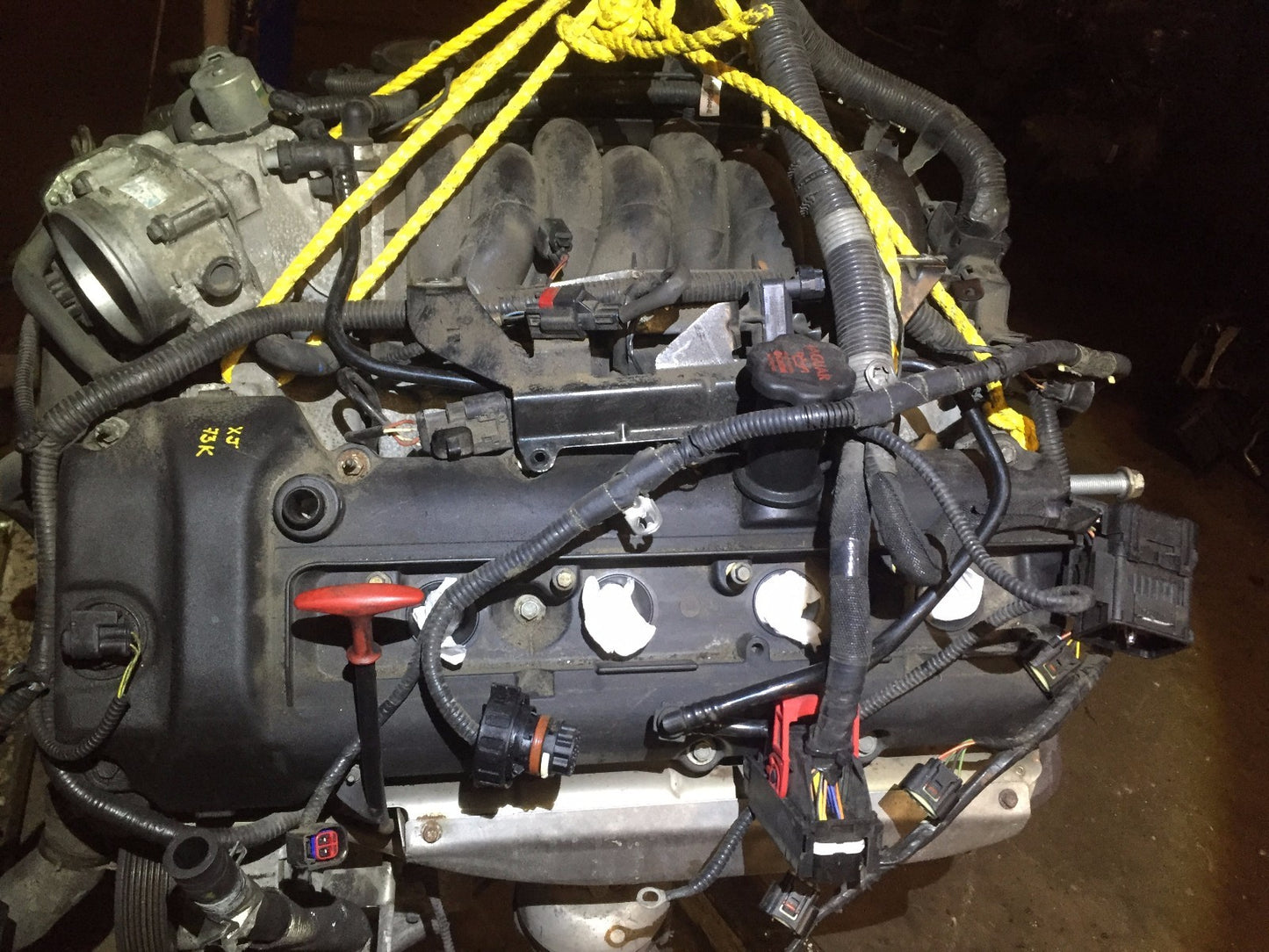 07-09 Jaguar Xj8 Xk Engine 4.2l V8 Motor 73k. Non Supercharged