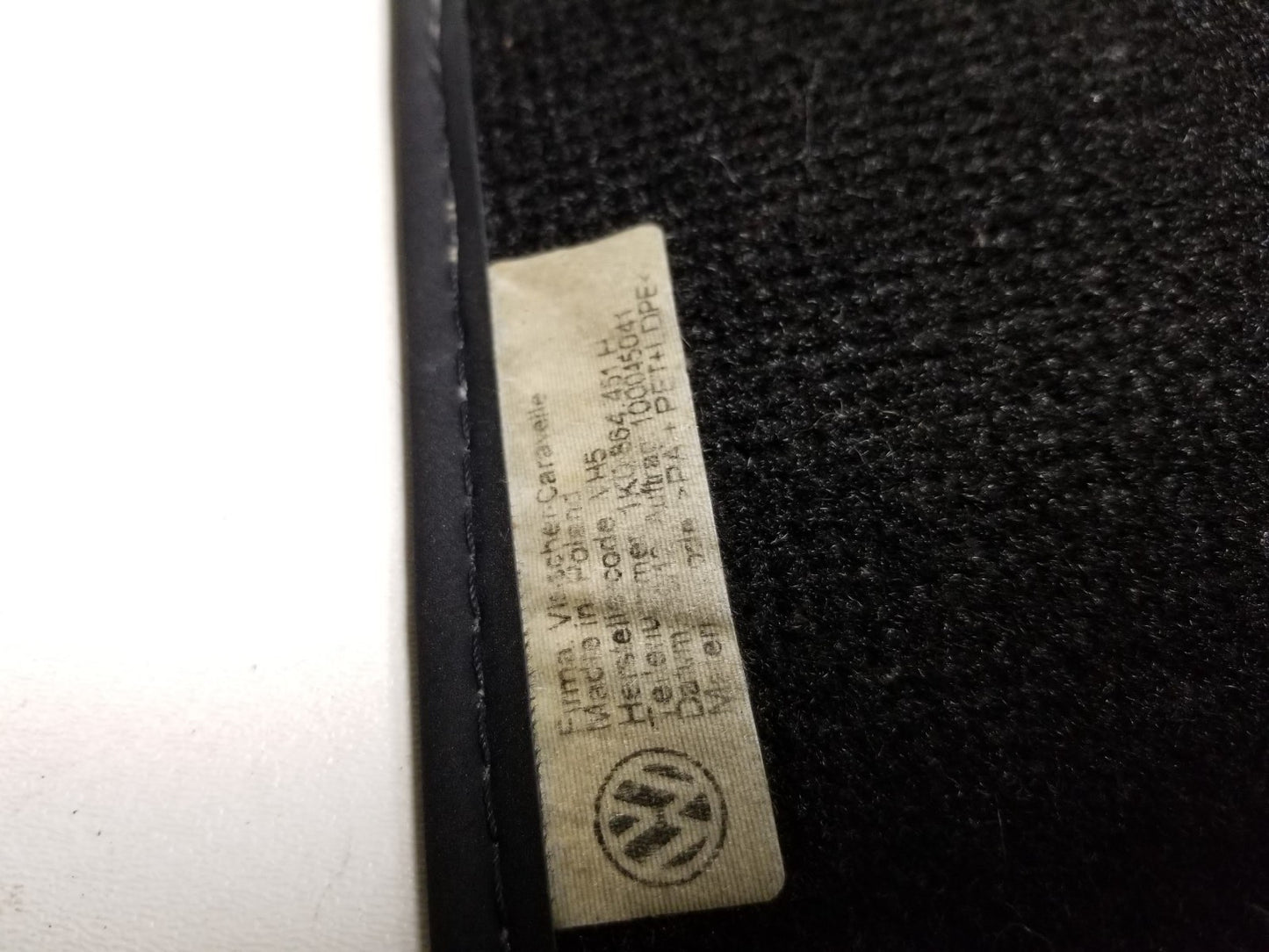 2010 - 2014 VW Golf GTI Floor Mat Set 3 OEM