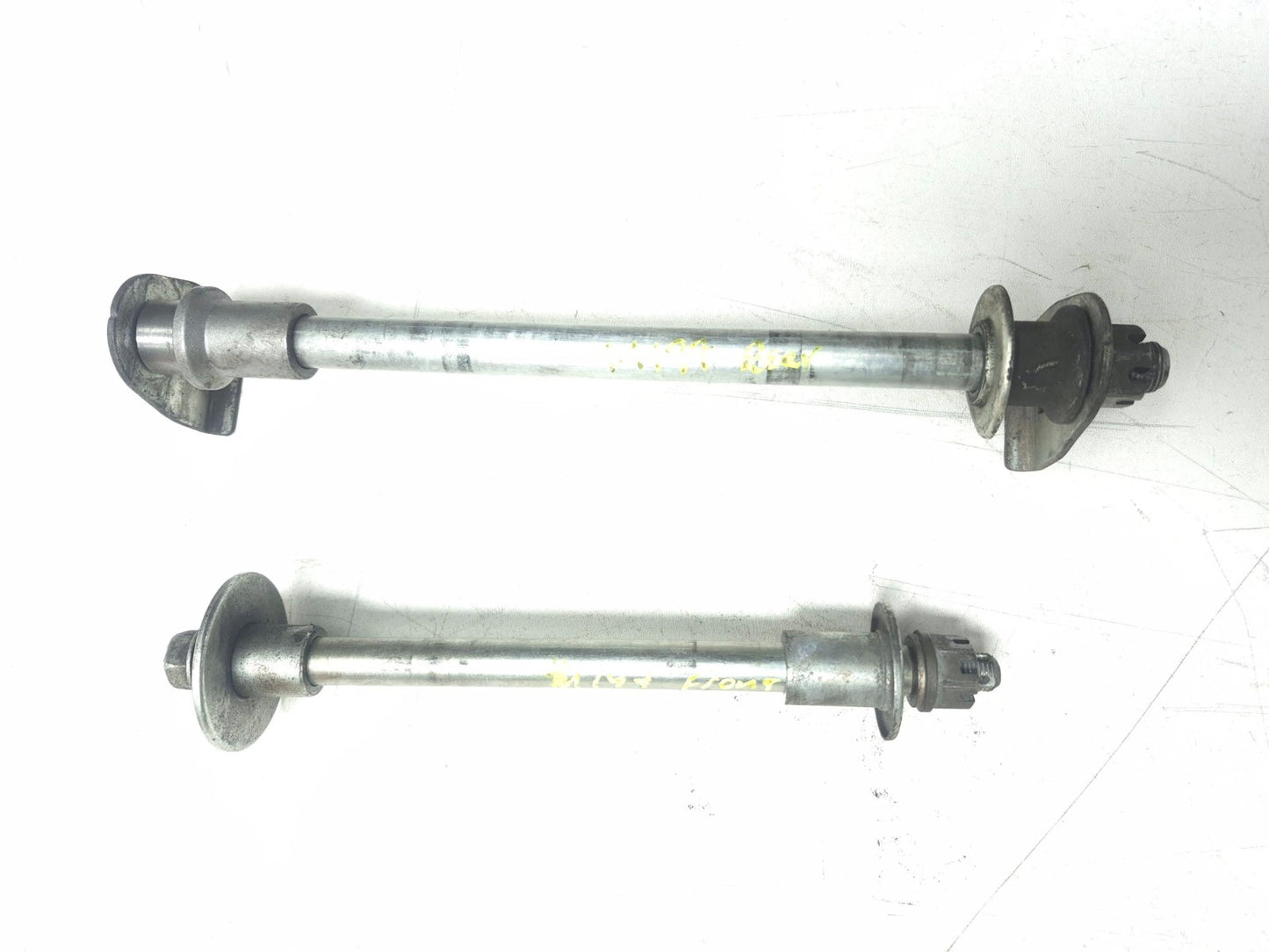 1999 Suzuki Katana 750 Gsx750f Wheel Axle Front & Rear Pair OEM