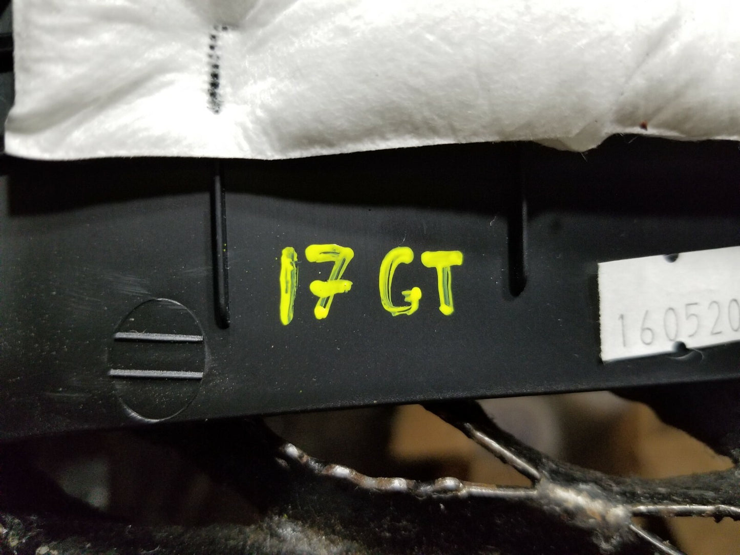 14 15 16 17 Hyundai Elantra Gt Center Console Rear Back Panel Trim OEM