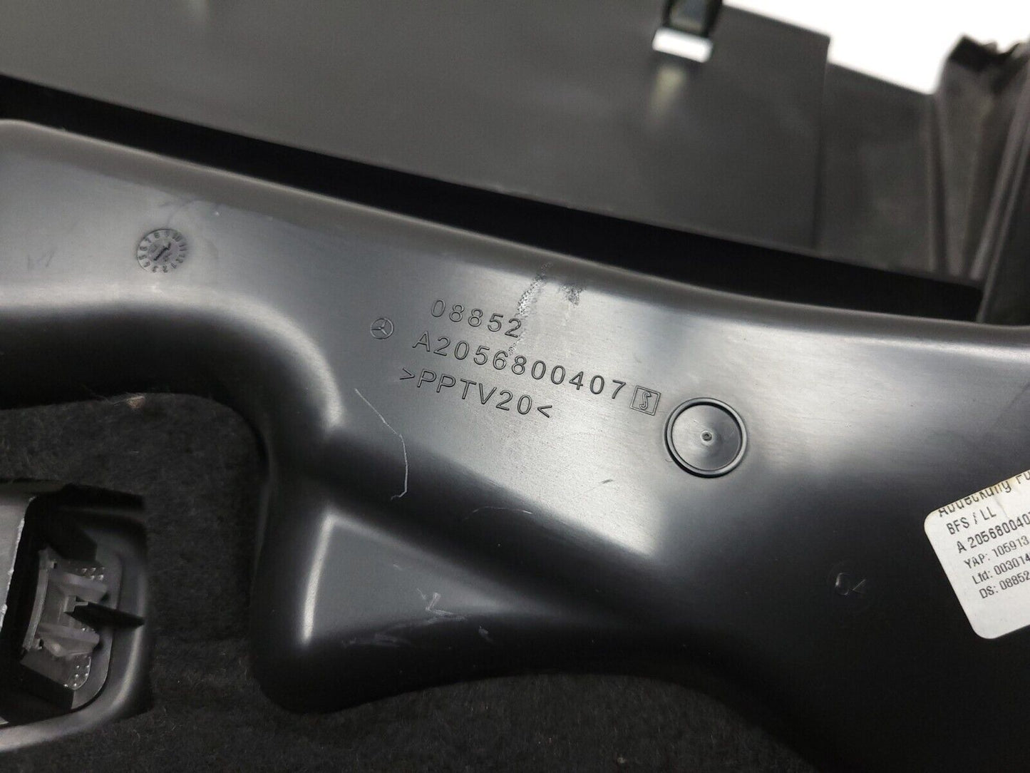 2015-2020 Mercedes C300 W205 Dash Lower Footwell Trim Cover Pair OEM
