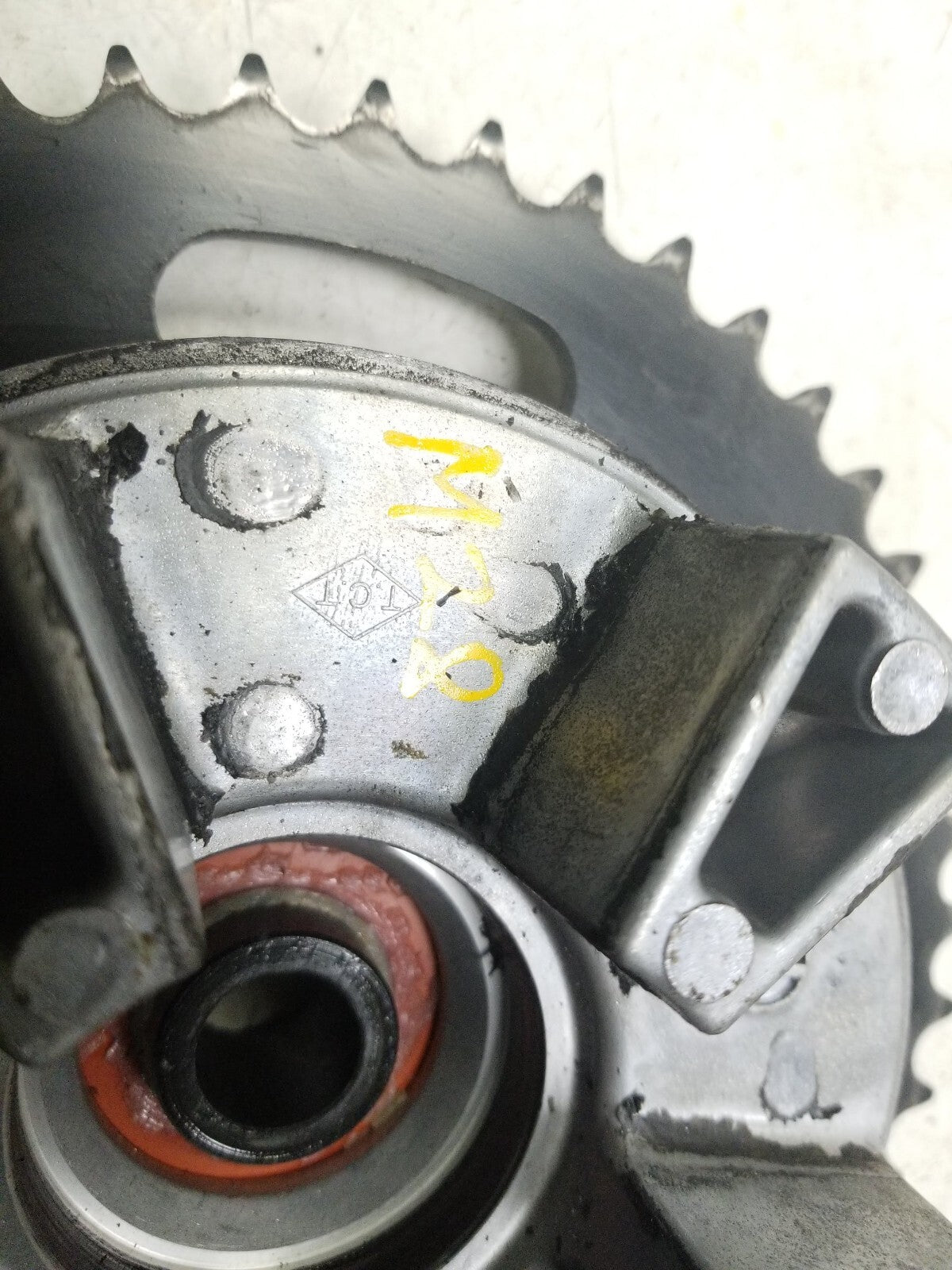 2014 - 2018 Honda Cbr650f Rear Wheel Hub & Sprocket Vortex  OEM