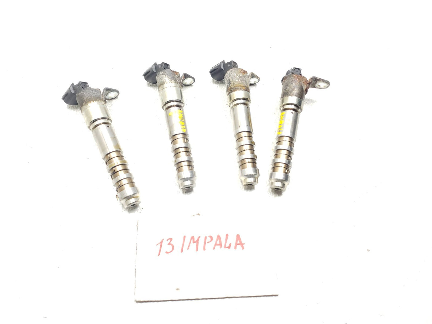 2013 Chevrolet Impala Camshaft Position Actuator Solenoid 4pcs OEM