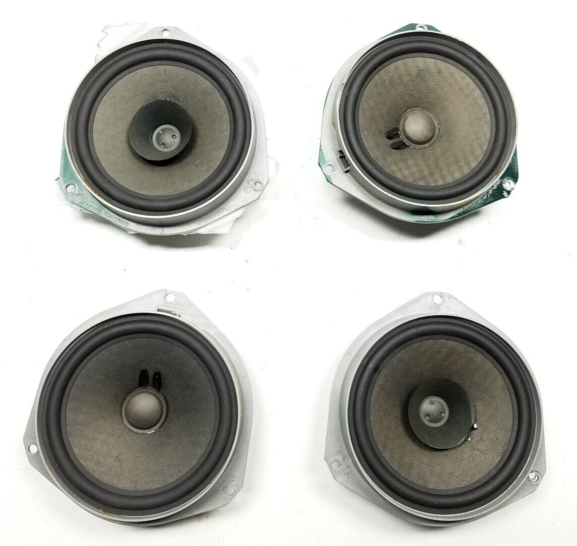 14-17 Fiat 500l Door Audio Speaker 4pcs  OEM