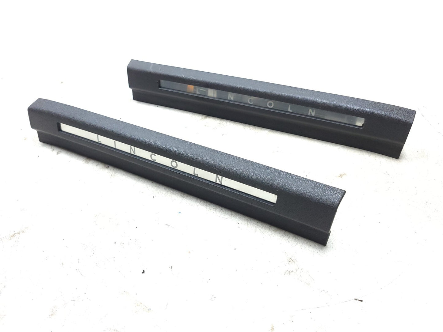 10 11 12 Lincoln MKS Front Door Sill Scuff Plate Trim Driver&passenger Side
