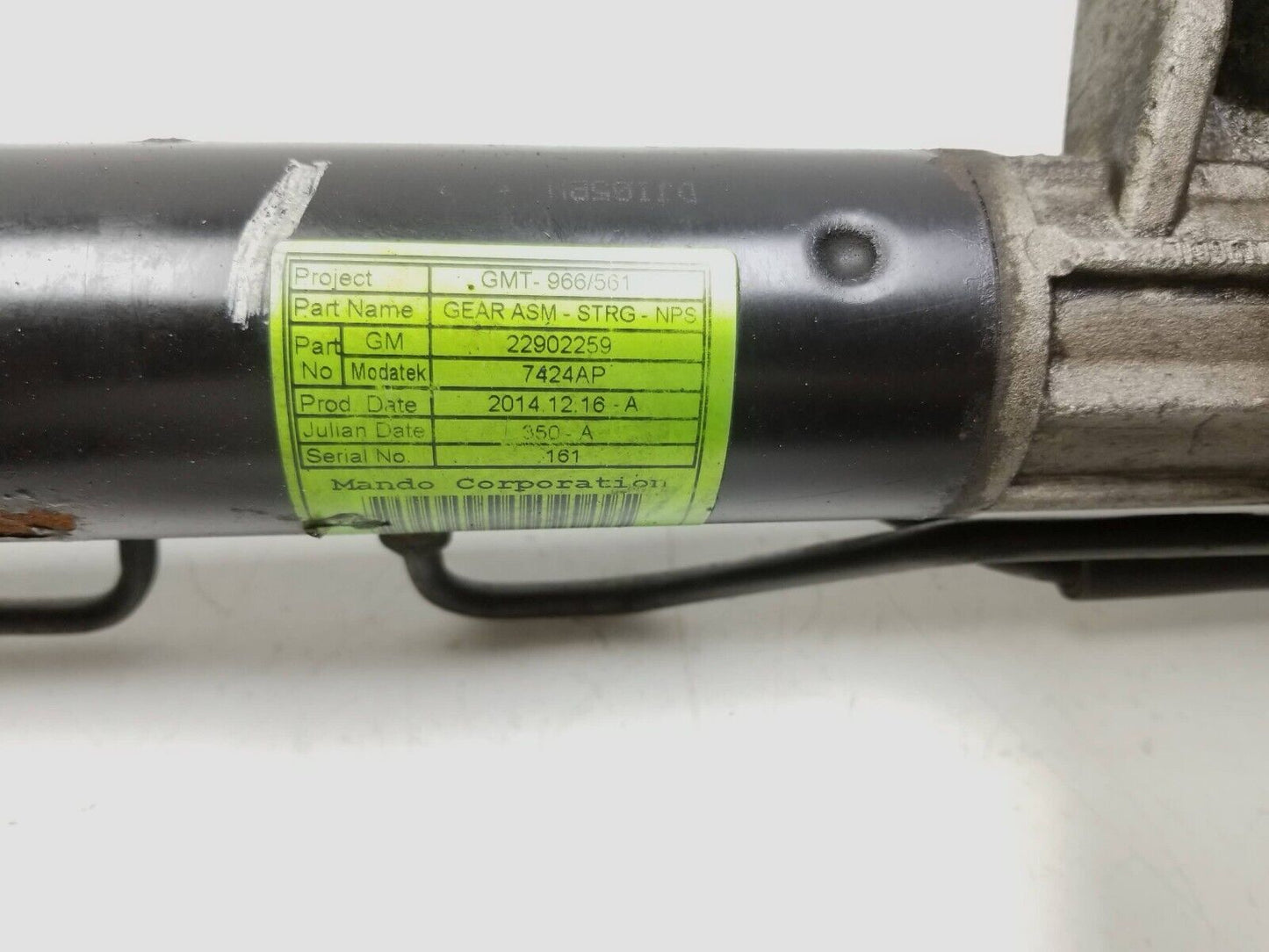13 14 15 16 GMC Acadia Power Steering Rack & Pinion OEM