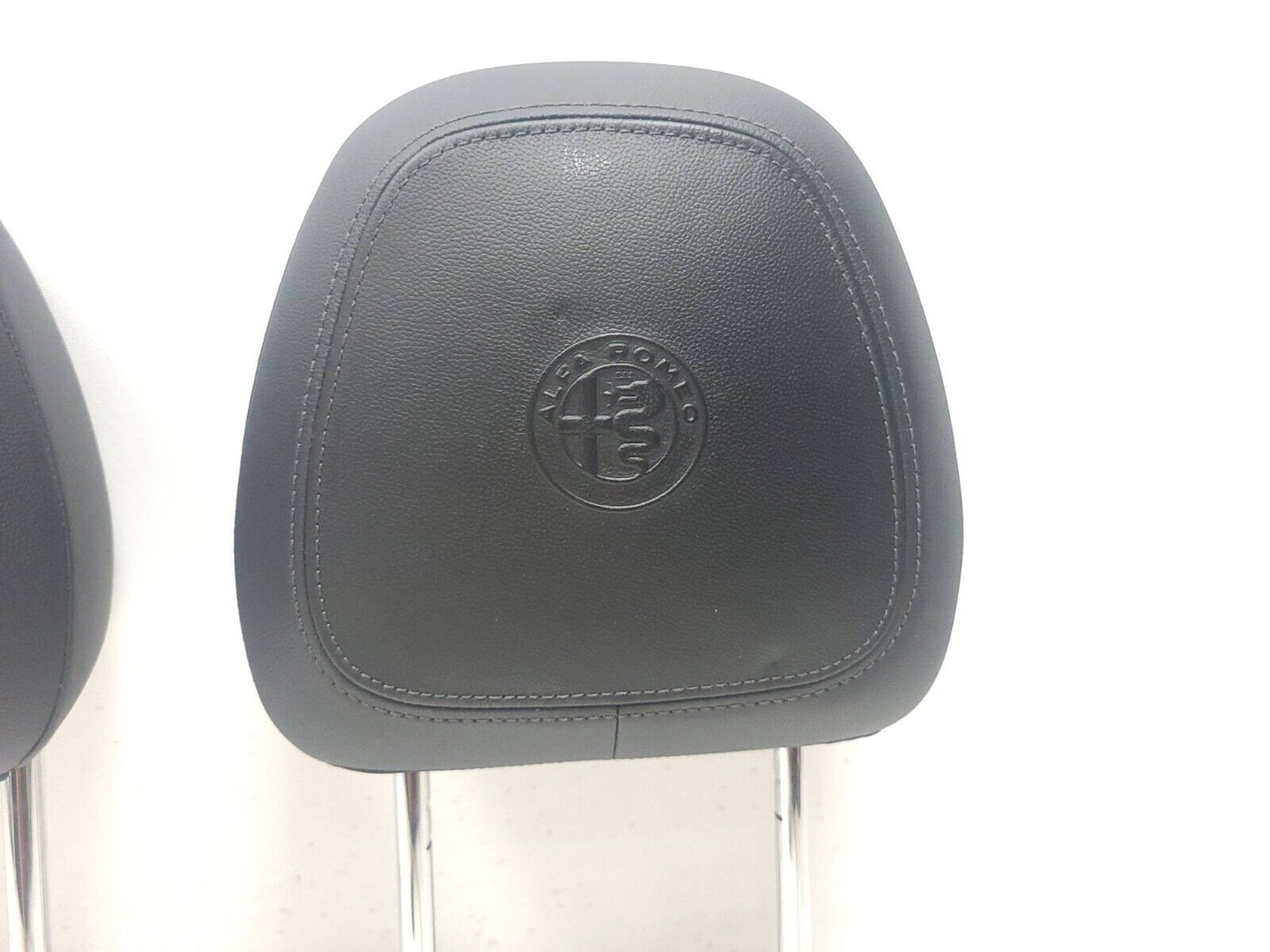 2017-2023 Alfa Romeo Stelvio Front Seat Headrest Pair OEM