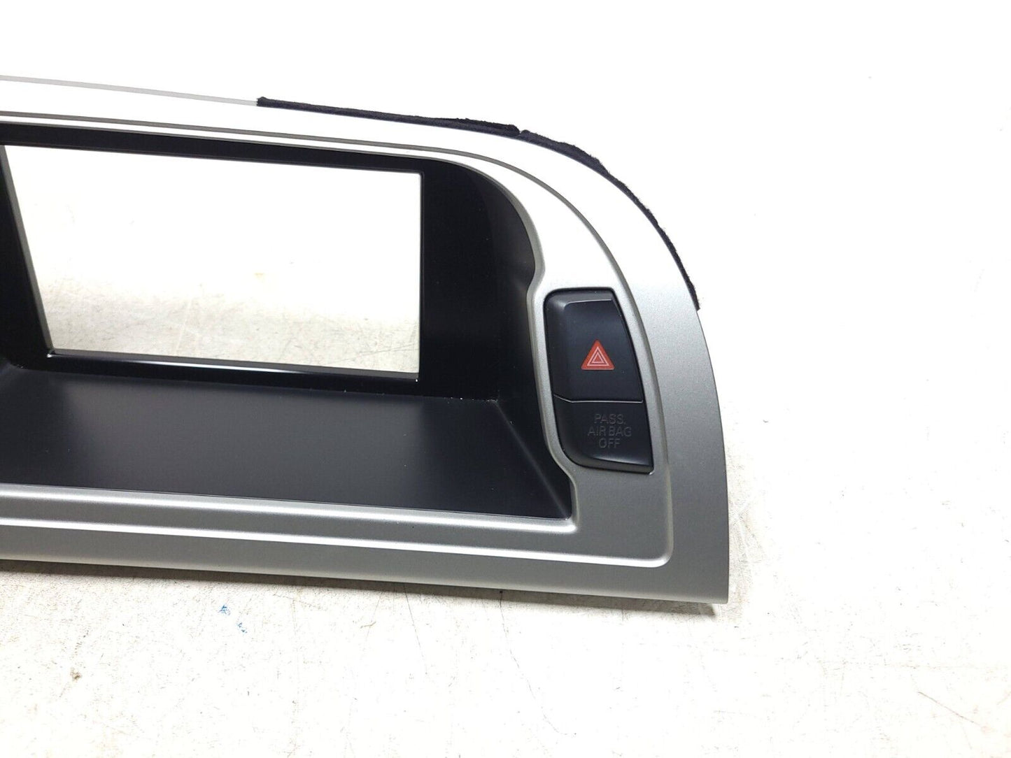 2009 - 2012 Audi A4 S4 Center Dash Display Bezel Cover Trim OEM