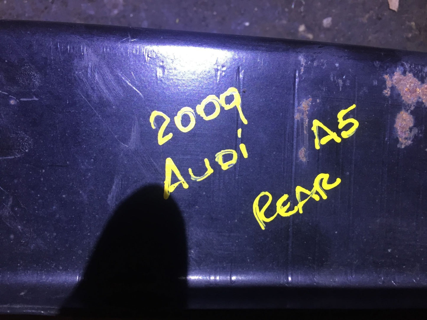 2009 Audi A5 Coupe Rear Bumper Reinforcement Impact Bar Beam OEM