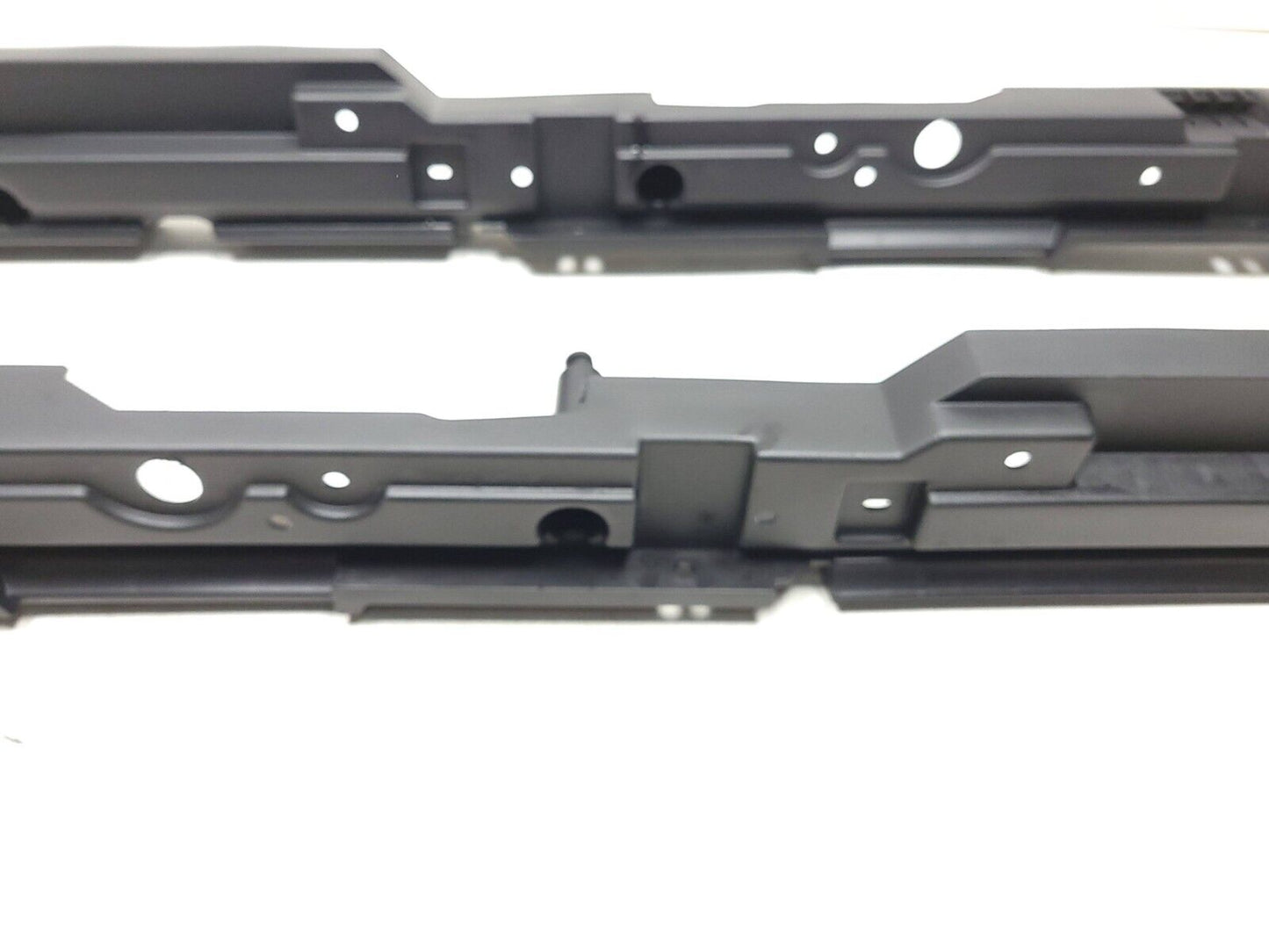 07-13 BMW X5 E70 Trunk Floor Rail Guide Panel Pair OEM
