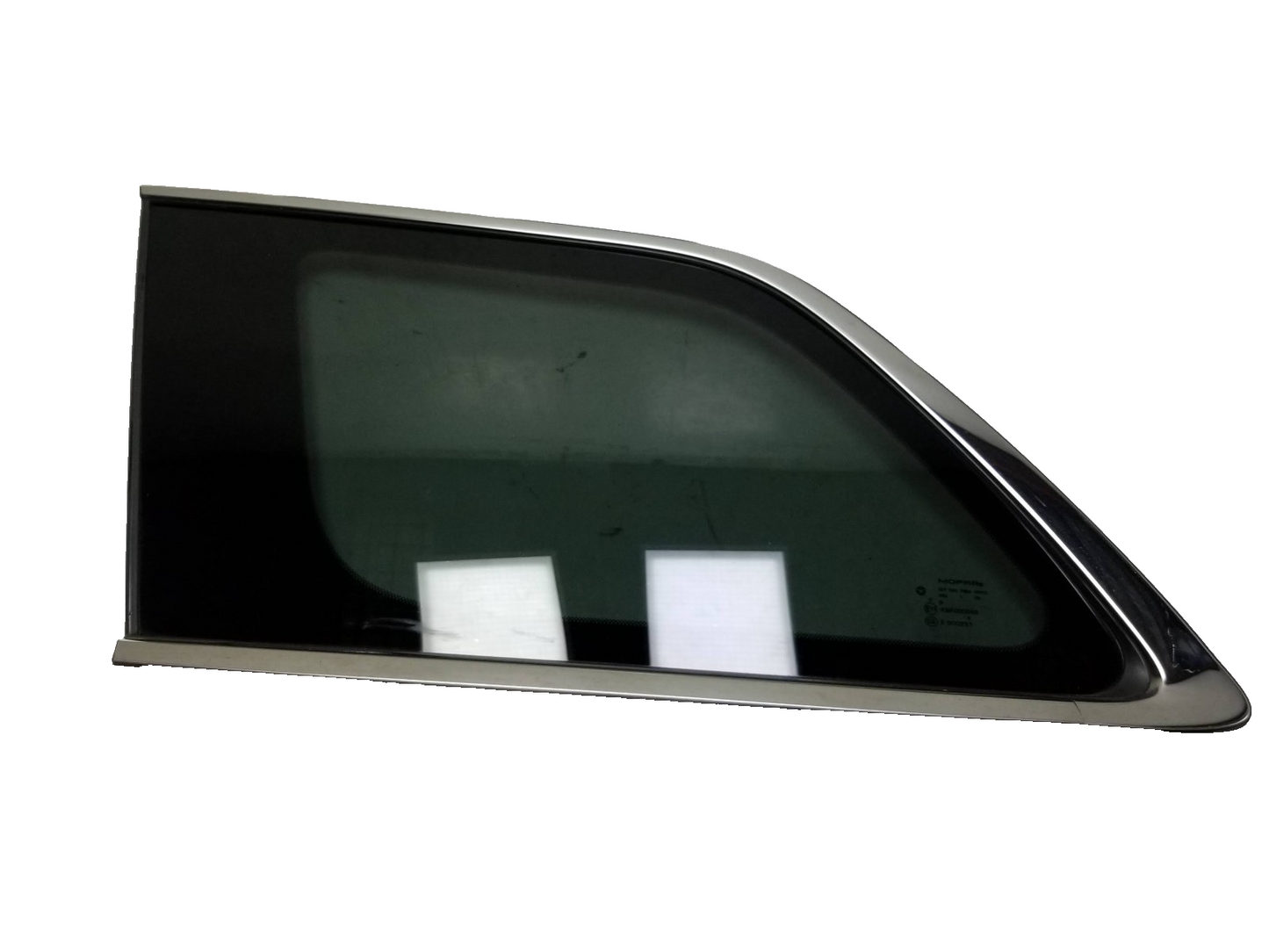 2012 Jeep Grand Cherokee Door Vent Window Glass Rear Driver Side Left OEM