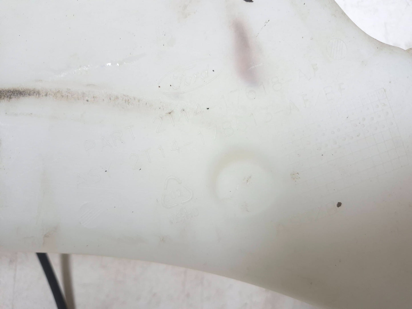 2013 Ford Transit Connect Windshield Washer Reservoir Tank OEM