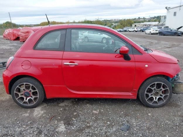 2013 Fiat 500 Turbo Driver Side Quarter Window OEM