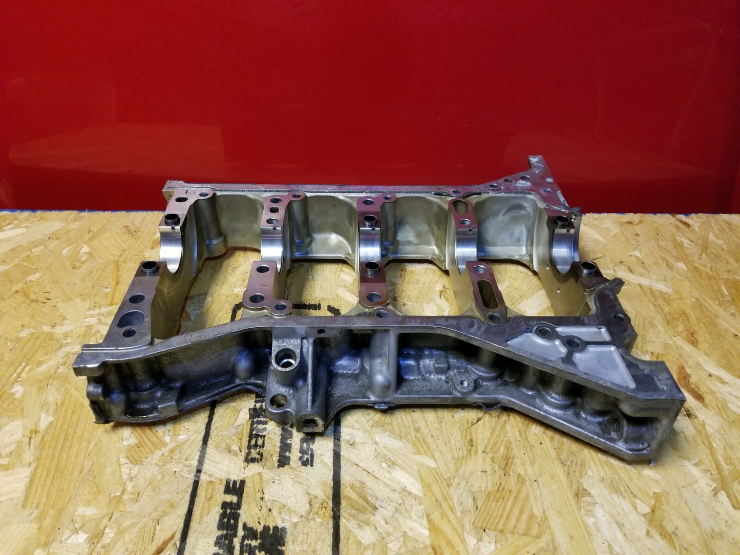2017 Nissan Rogue 2.5l Crankshaft Bracket Support Plate OEM