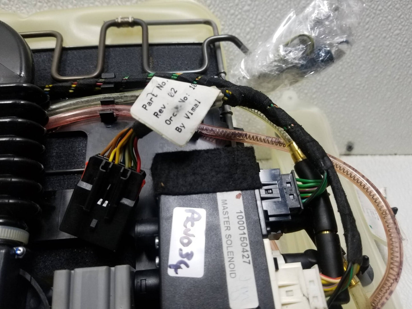 10 11 12 13 Jaguar XJ Front Driver Seat Lumbar Motor Pad W/cooling 0084982ad OEM