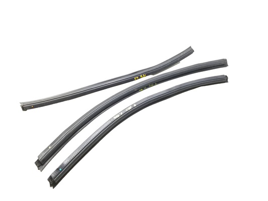2010 - 2016 Cadillac SRX Door Glass Belt Seal Molding 3 Pcs OEM