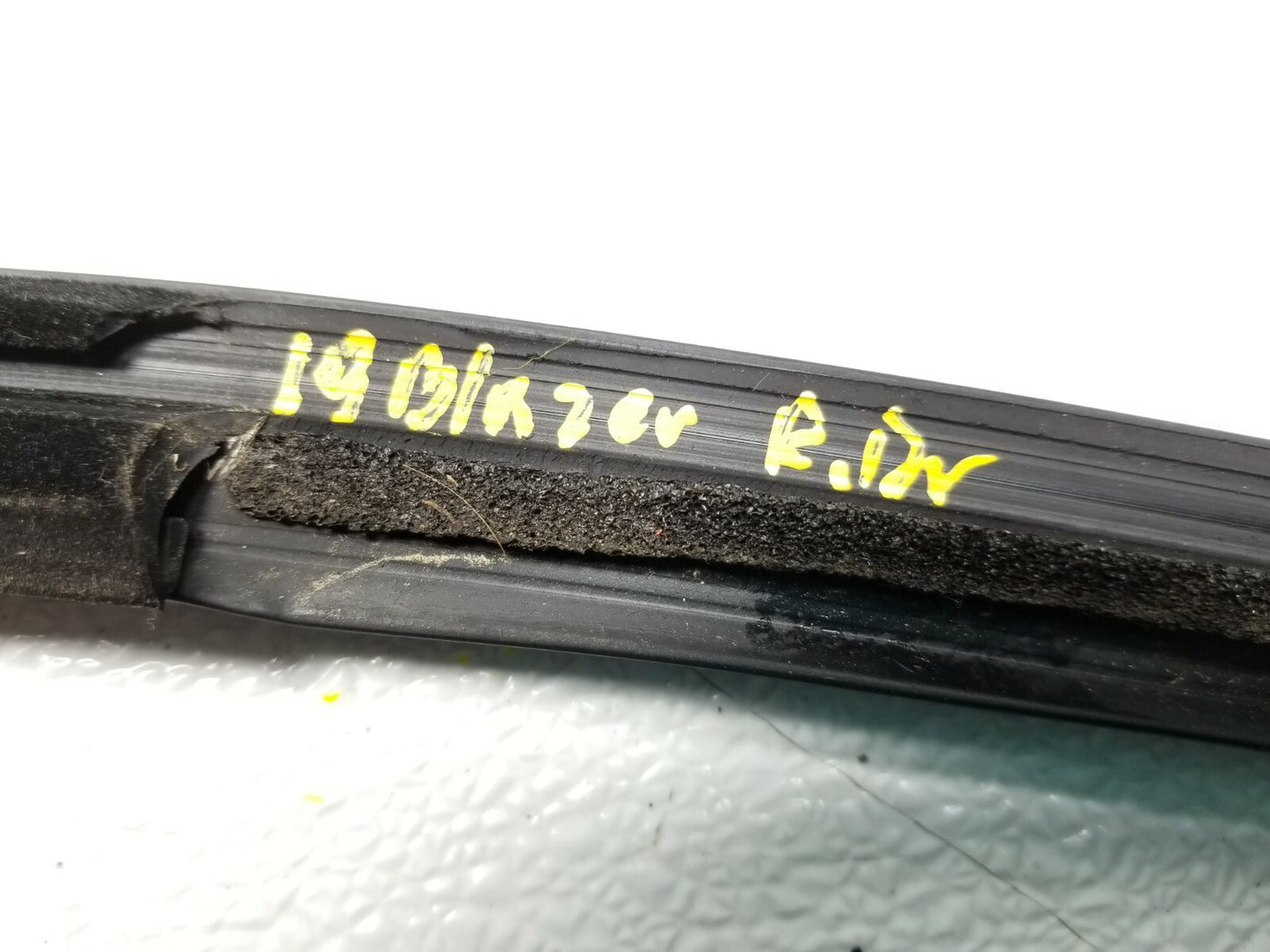 19-22 Chevrolet Blazer Rear Left Driver Window Seal Belt Molding OEM 11k Miles