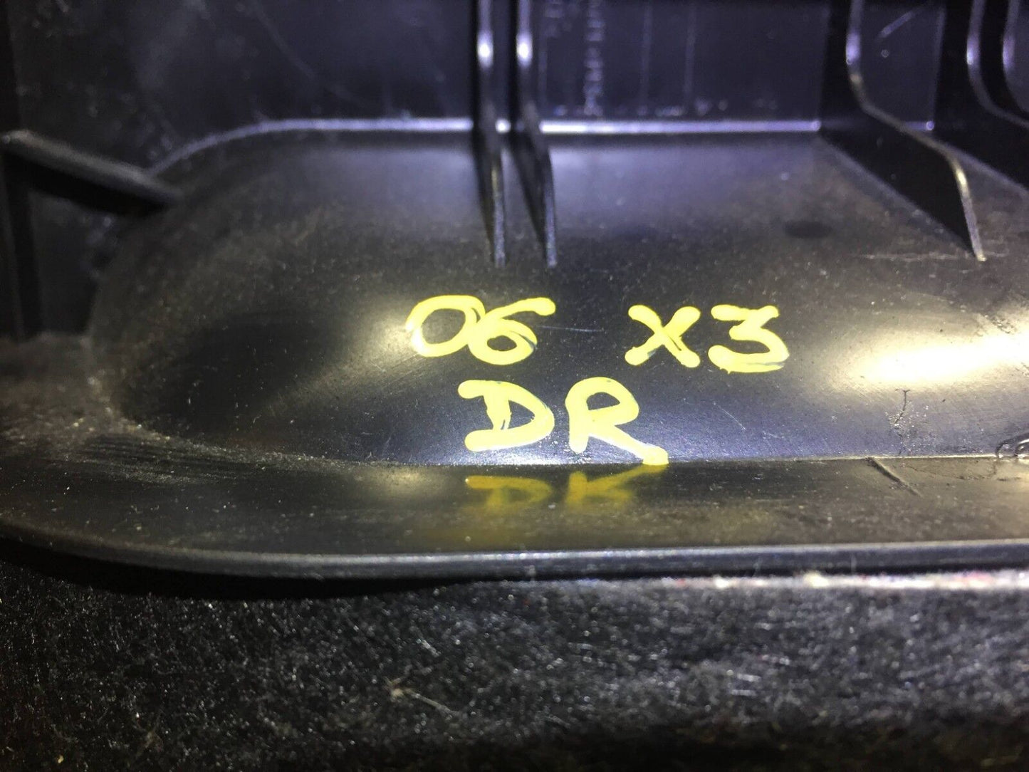 04 05 06 07 08 09 10 BMW X3 E83 Rear Left Driver Side Cargo Carpet Trim OEM D34