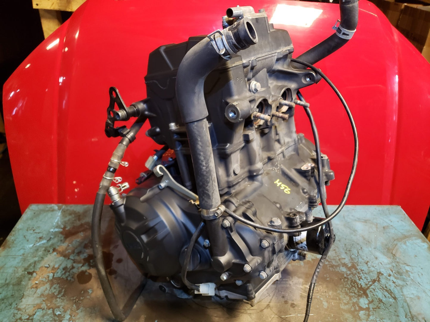 2015 Yamaha Yzf R3 Yzf-r3 Engine Motor OEM
