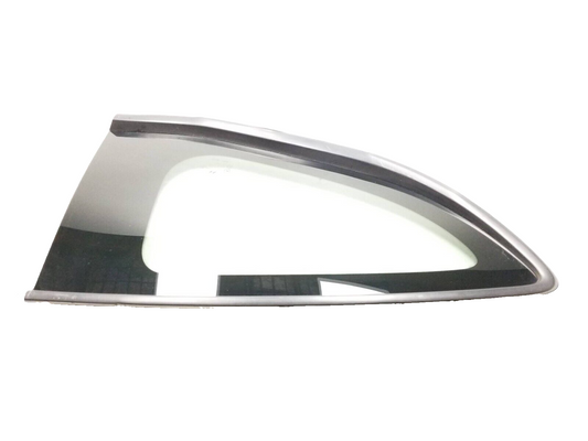 2009-2016 Hyundai Genesis Coupe Rear Quarter Window Glass Passenger Side Rh OEM
