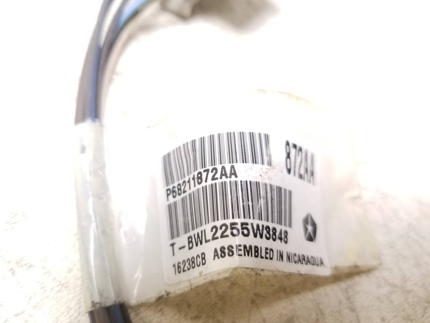 11 20 Dodge Grand Caravan Sliding Door Wiring Harness Passenger Side Right OEM