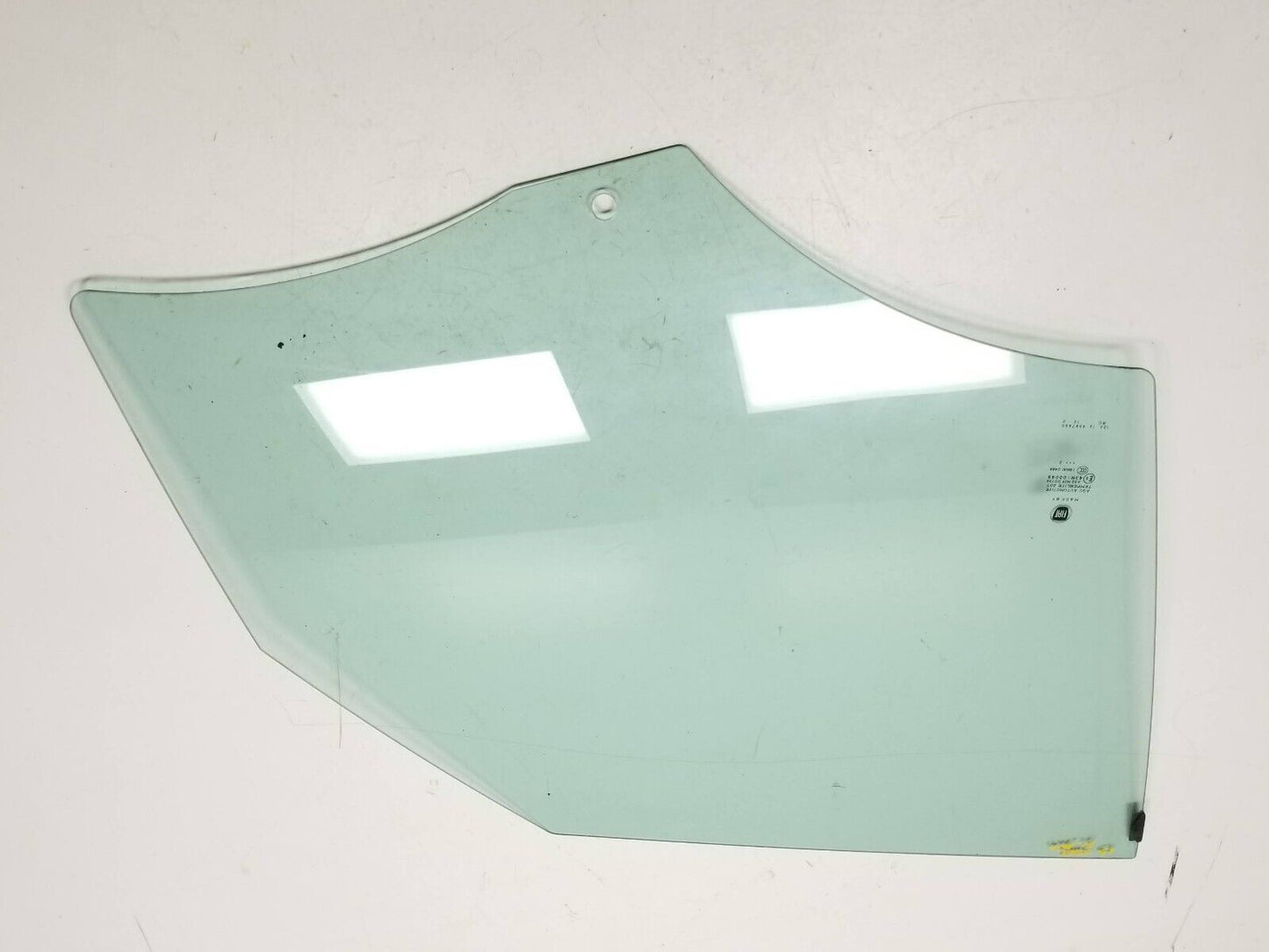 14-17 Fiat 500l Door Window Glass Front Passenger Right Side OEM