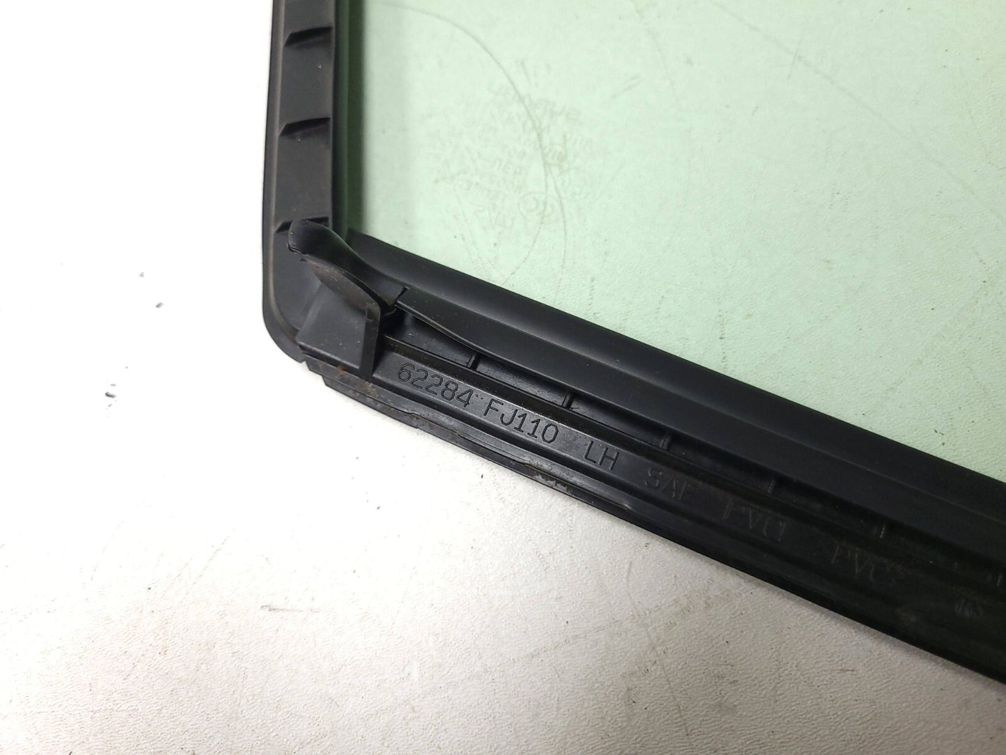 11-15 Subaru Impreza Rear Door Vent Glass Driver Side OEM Sedan