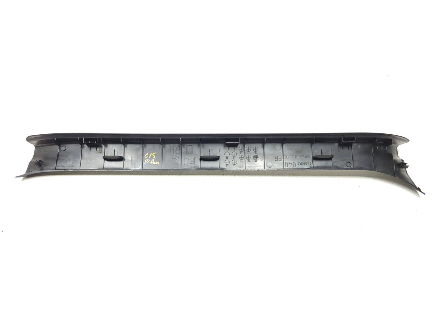 12-15 Subaru Impreza Front Door Sill Trim Scuff Pane Left & Right Pair OEM Sedan