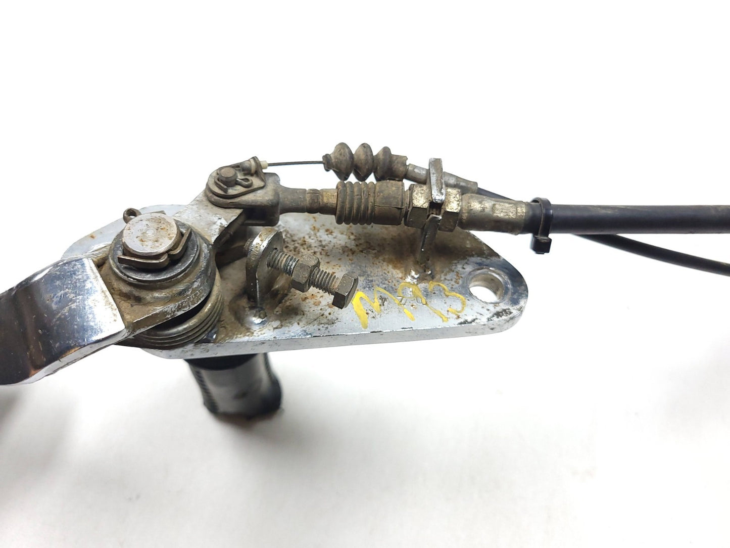 2001 Suzuki Sawage Ls650p Right Brake Pedal & Cable Assembly OEM