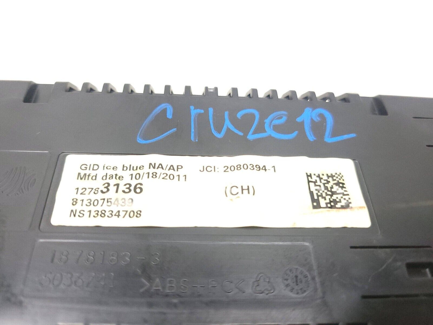 2011-2015 Chevrolet Cruze Information Display Monitor 12783136 OEM