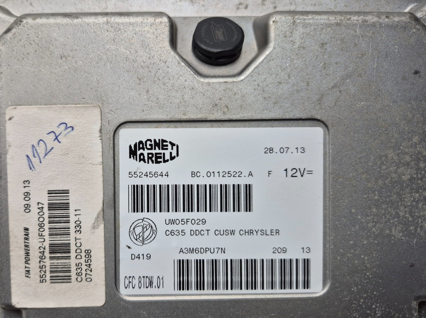 2014 Fiat 500l Transmission Control Module Computer Tcm OEM