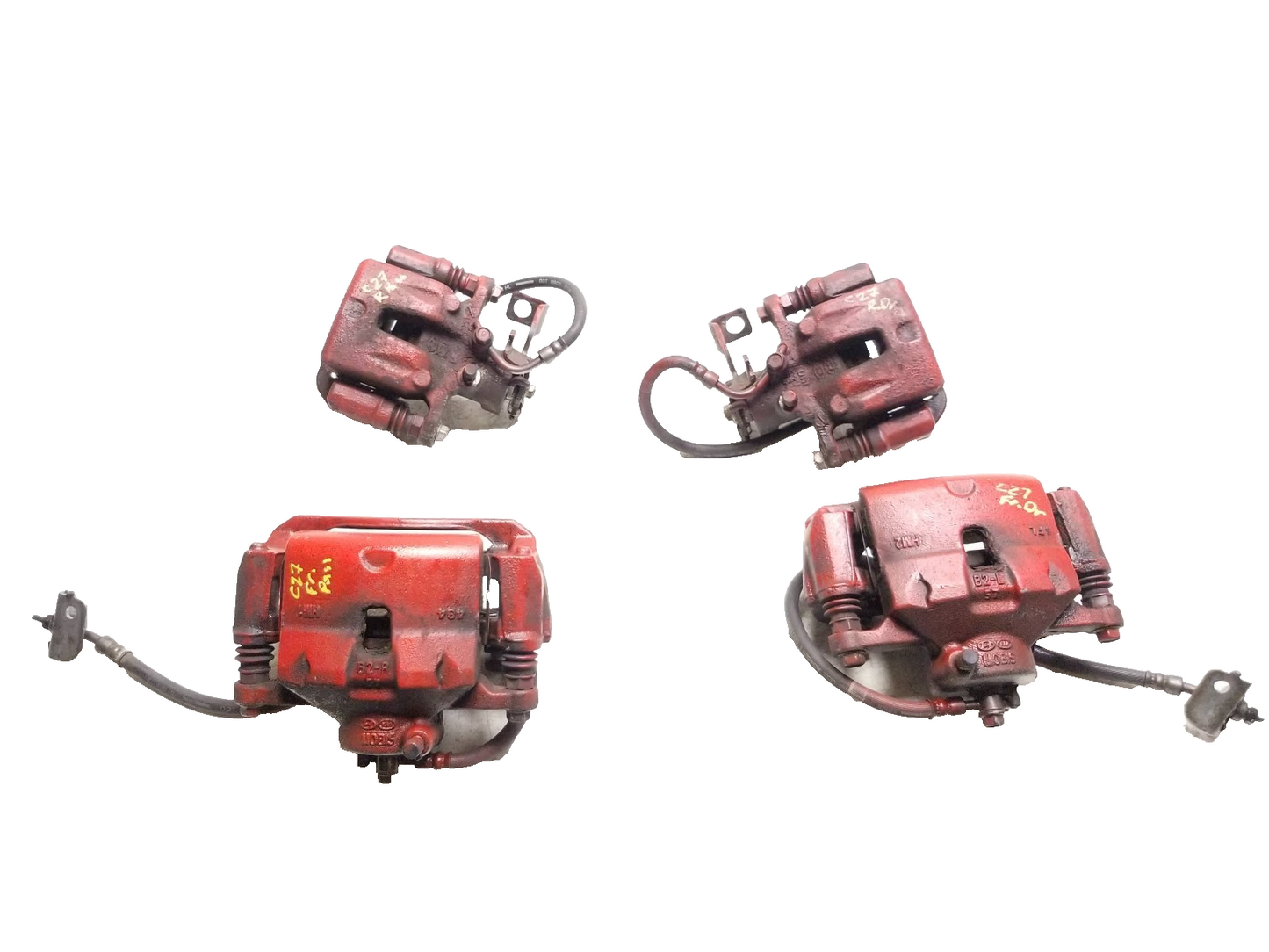 2014 - 2019 Kia Soul Brake Caliper 4 Pcs OEM