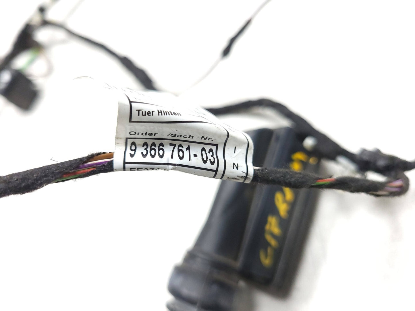 12-18 BMW 330xi F30 Door Wire Harness Rear Passenger Side Right OEM β
 76k