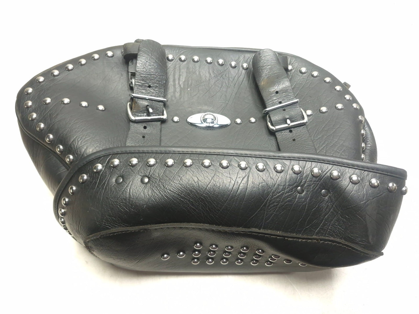 2004 Harley-davidson Softail Flstc Left Saddlebag Leather OEM