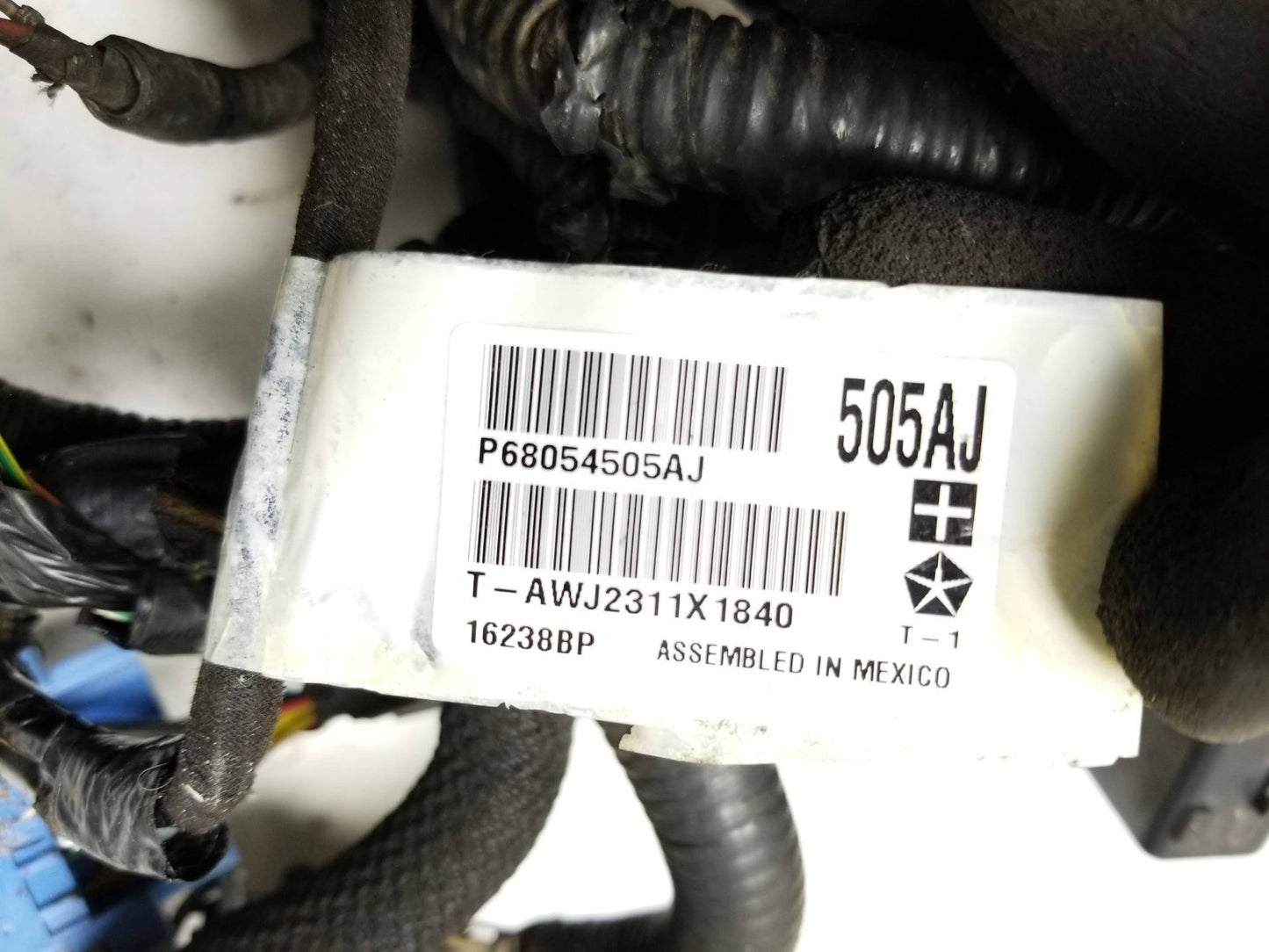 2012 Jeep Grand Cherokee Headlight Wire Harness OEM