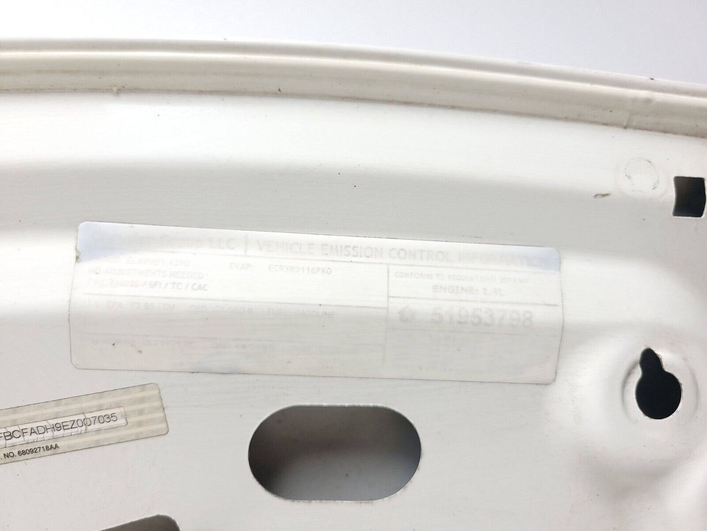 14 15 16 17 Fiat 500l Hood Bonnet OEM ✅