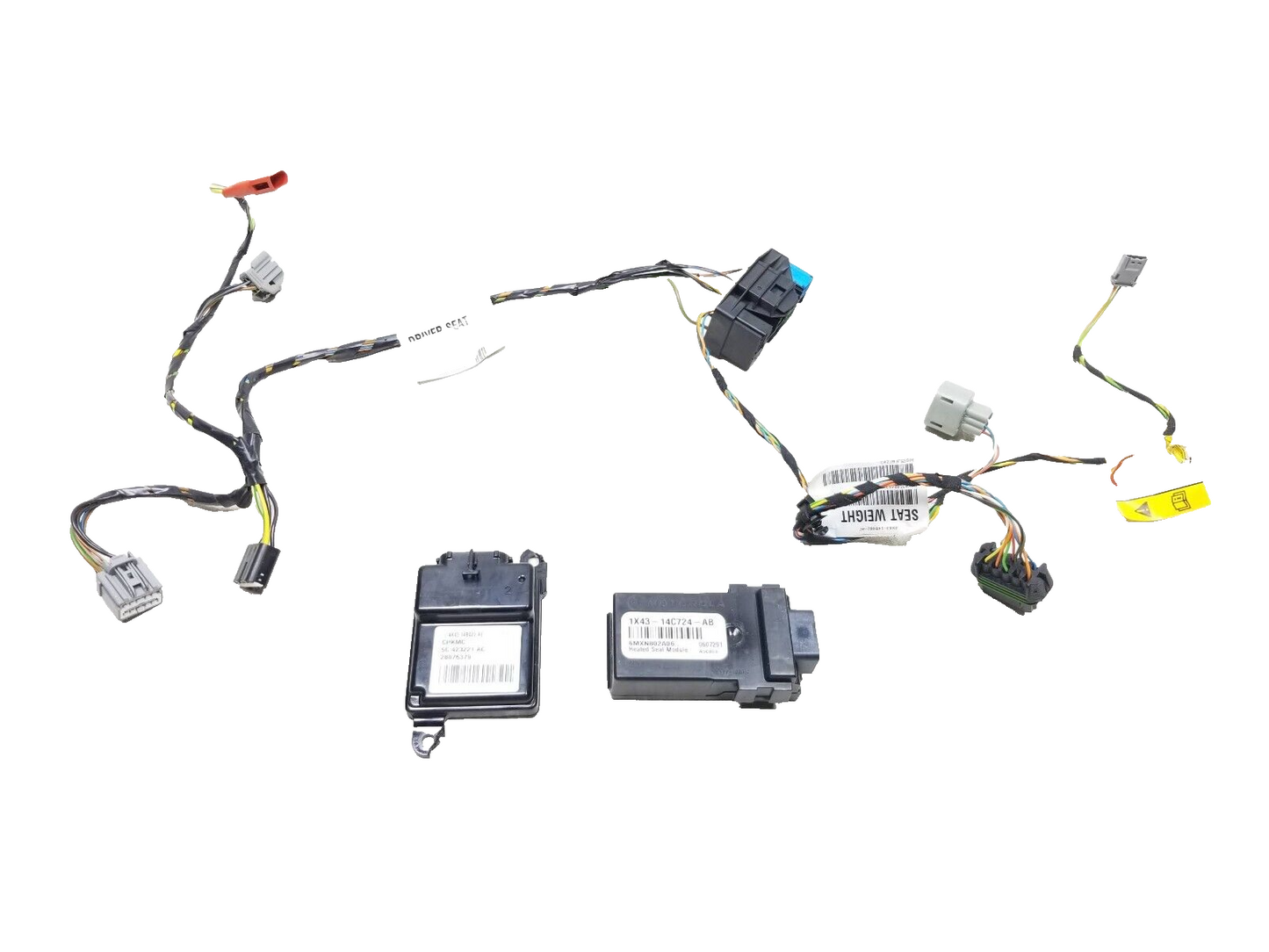 02 - 2008 Jaguar X-type Front Passenger Seat Control Module & Wiring Harness OEM