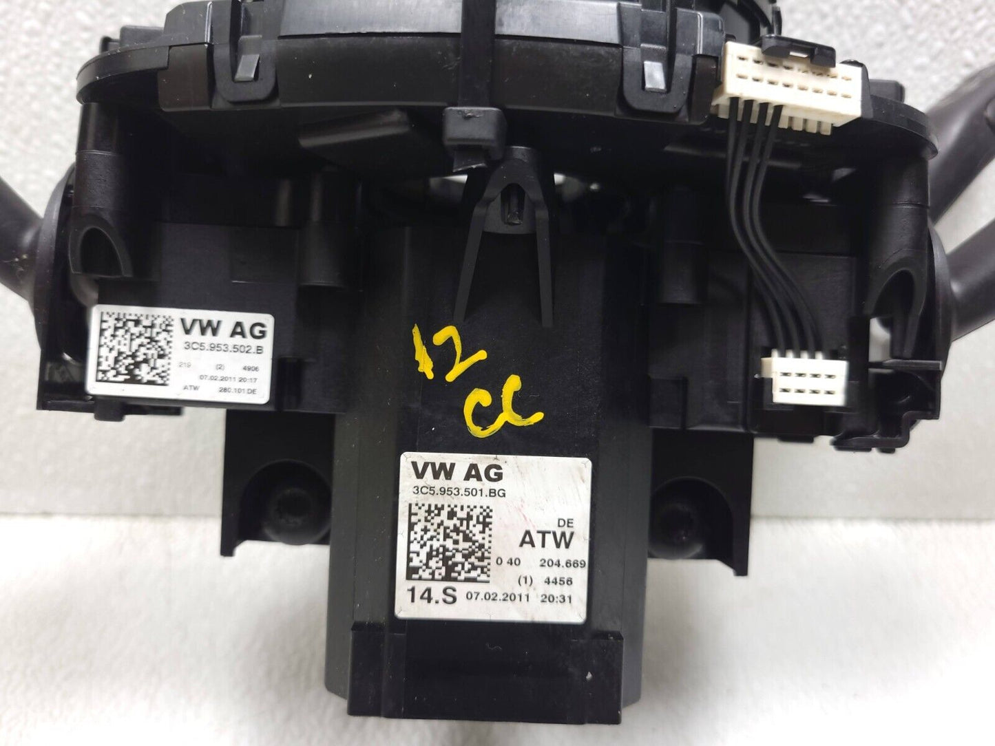 09 10 11 12 Volkswagen Cc Steering Column Combo Switch OEM