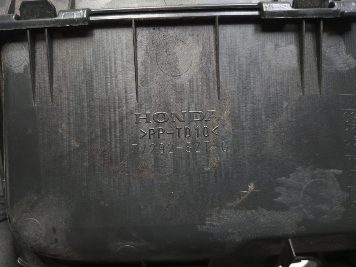 2013 Honda Cr-z Front Center Console Lower Pocket Storage Box & 12v Outlet OEM