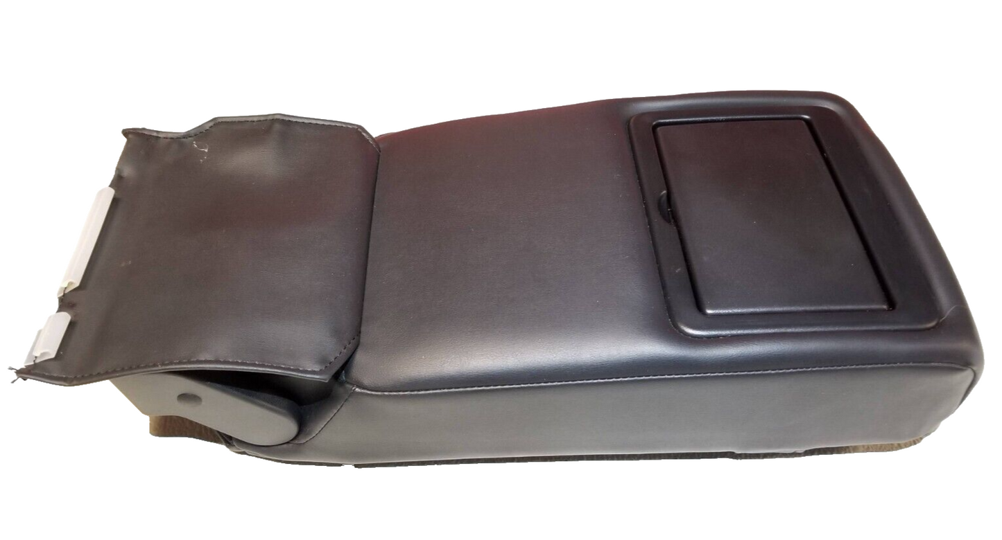 16 17 18 19 Infiniti Q50 Center Armrest W/ Cup Holder Leather Rear Seat OEM