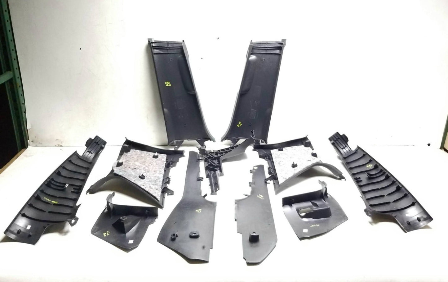 2010 - 2014 VW Golf GTI B C Pillar Panel Cover Trim Set 11 OEM
