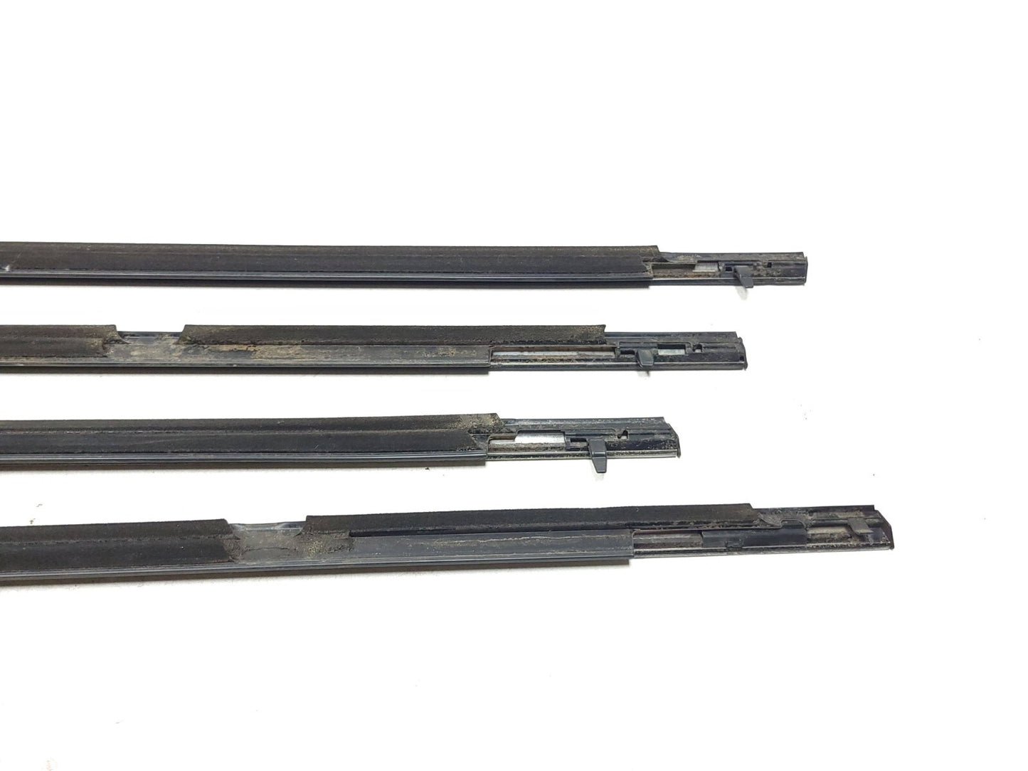 11-15 Subaru Impreza Door Window Belt Seal Molding 4pcs OEM Sedan