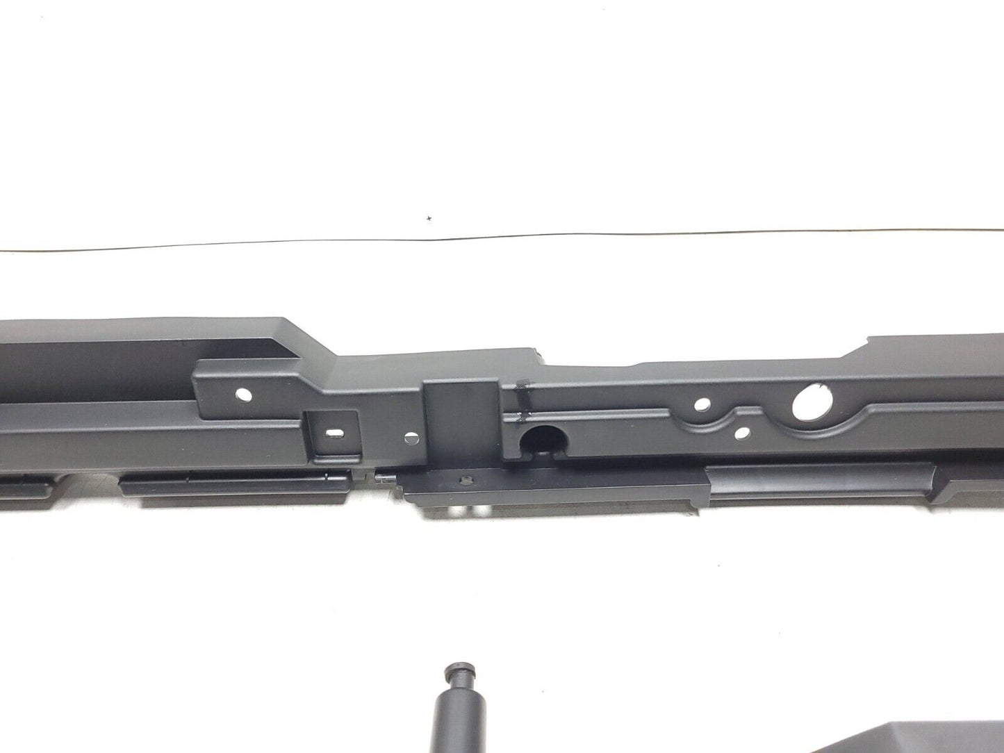 07-13 BMW X5 E70 Trunk Floor Rail Guide Panel Pair OEM