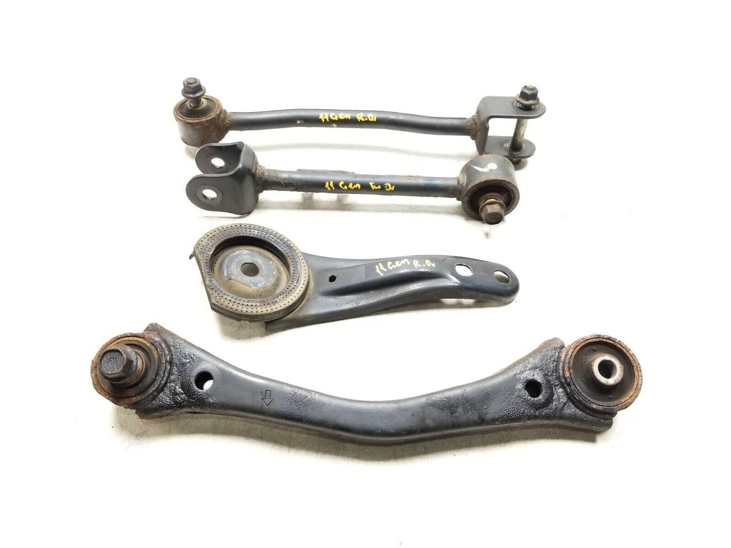 09 - 12 Hyundai Genesis Coupe Rear Control Arm Driver Side Left 4pcs 2.0t OEM