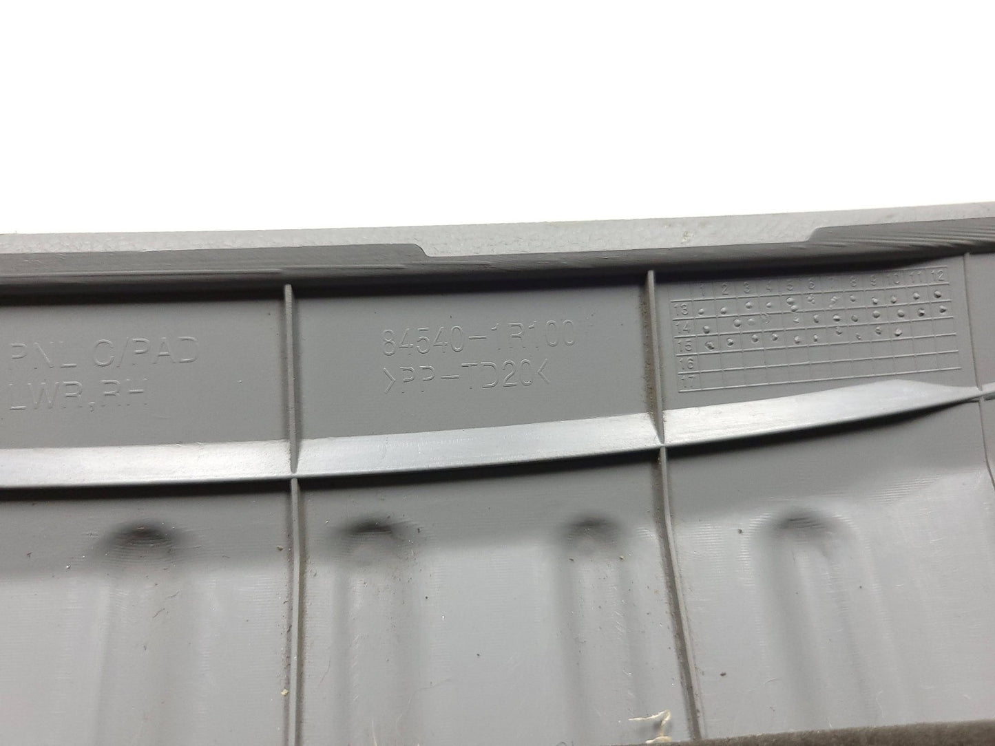 2012-2017 Hyundai Accent Glove Box Storage Compartment OEM