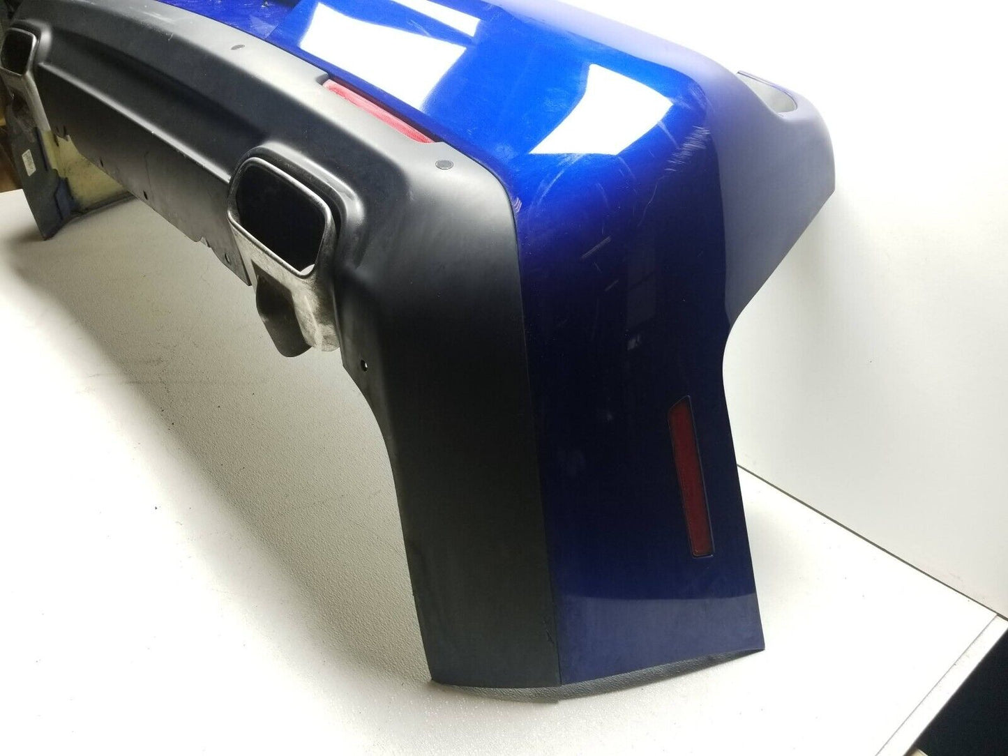 15 16 17 18 Dodge Challenger 3.6l Rear Bumper Cover OEM Indigo Blue (code: Pbm)