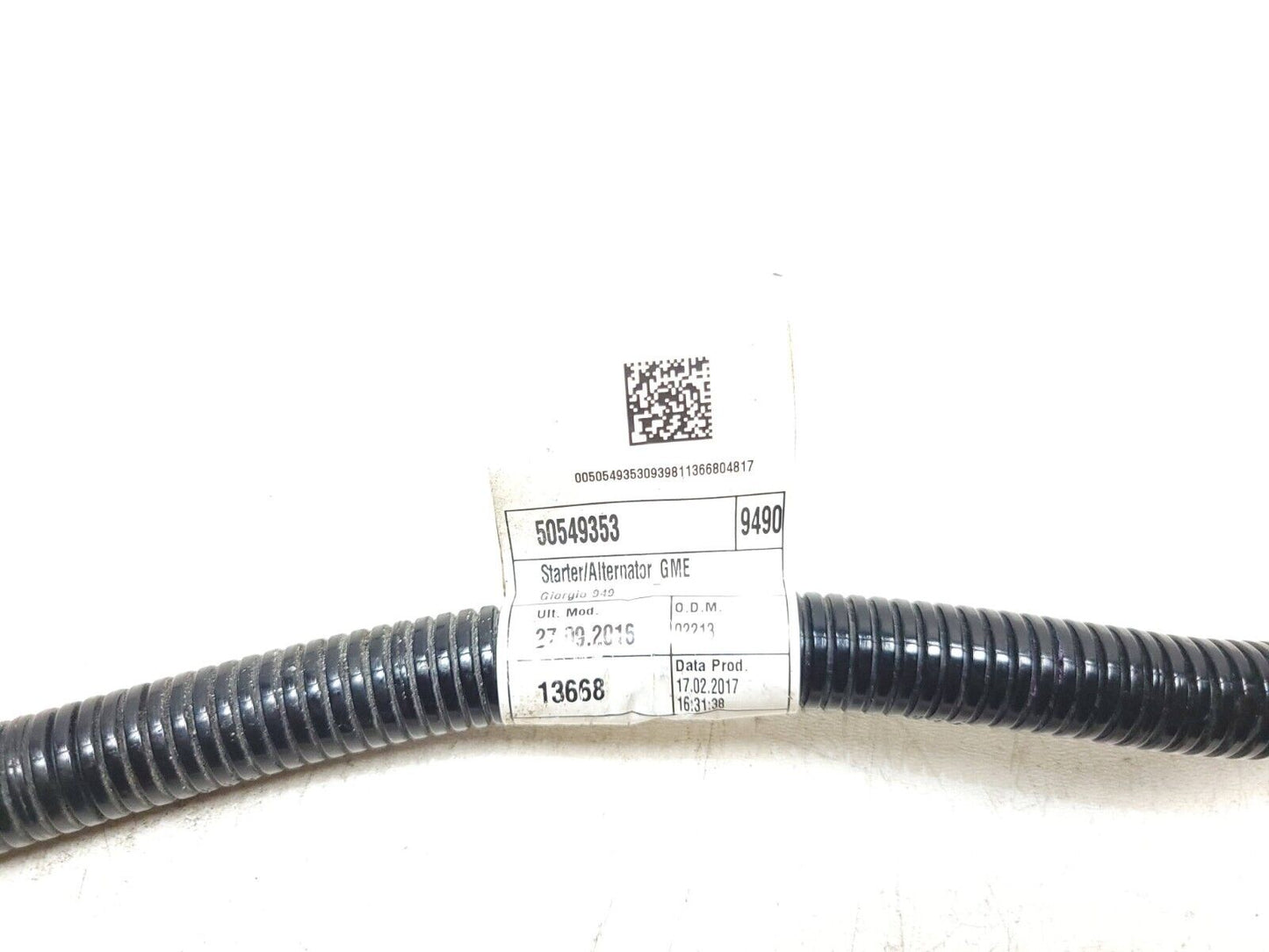 2017-2023 Alfa Romeo Stelvio Starter Battery Wire OEM