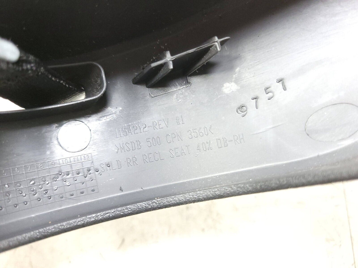 07-11 Dodge Caliber Rear Seat Fold Lock Trim W/ Lever OEM ✅