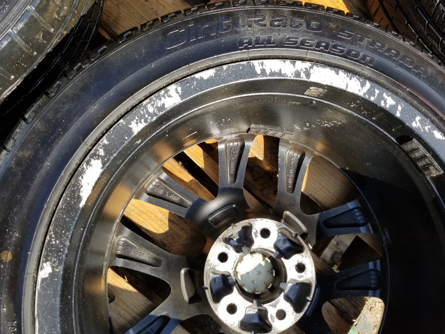 2013 Hyundai Genesis Wheel Rim W/ Tire Falken 225/45r18 4pcs OEM ✅